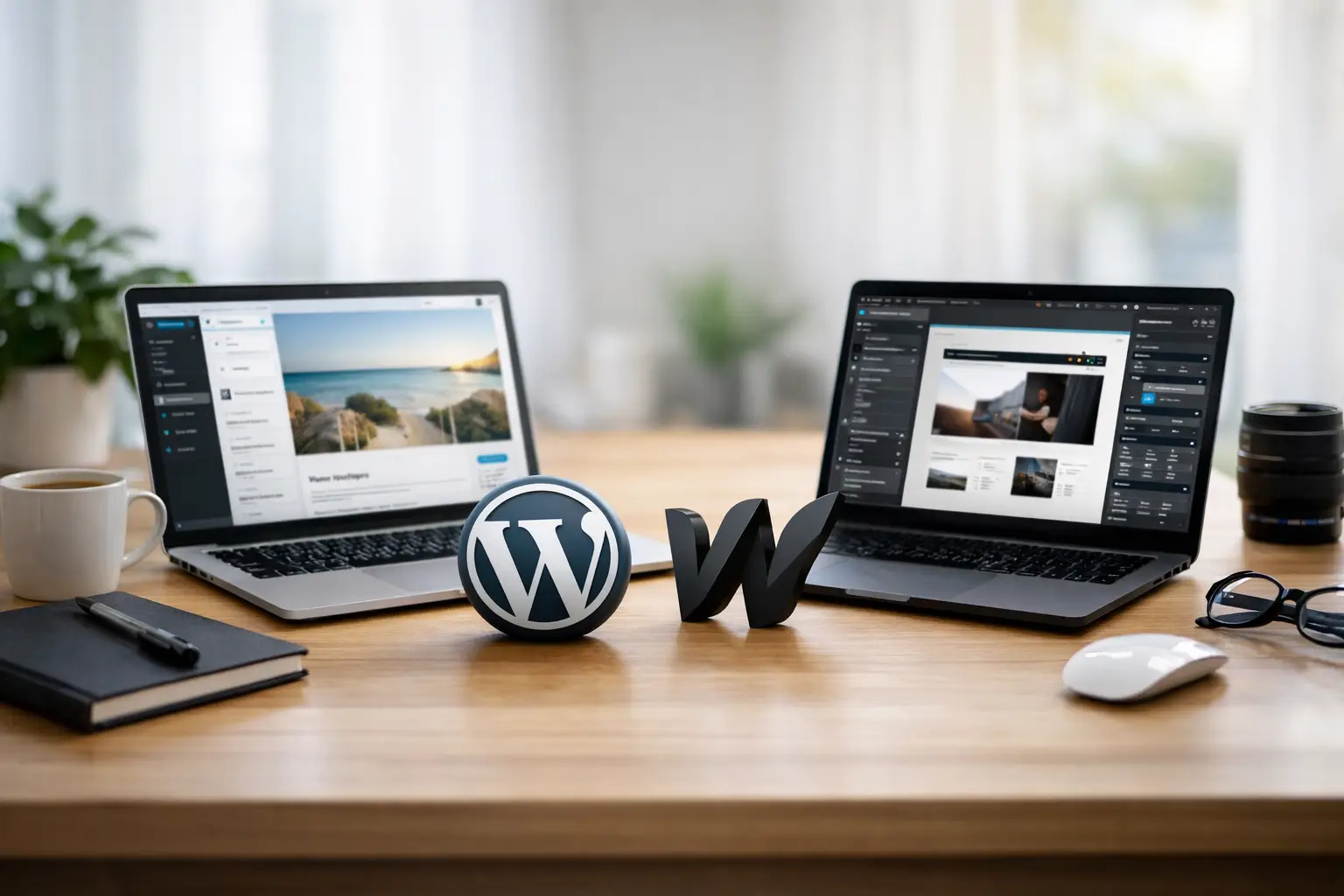 WordPress vs Webflow for Beginners Compared